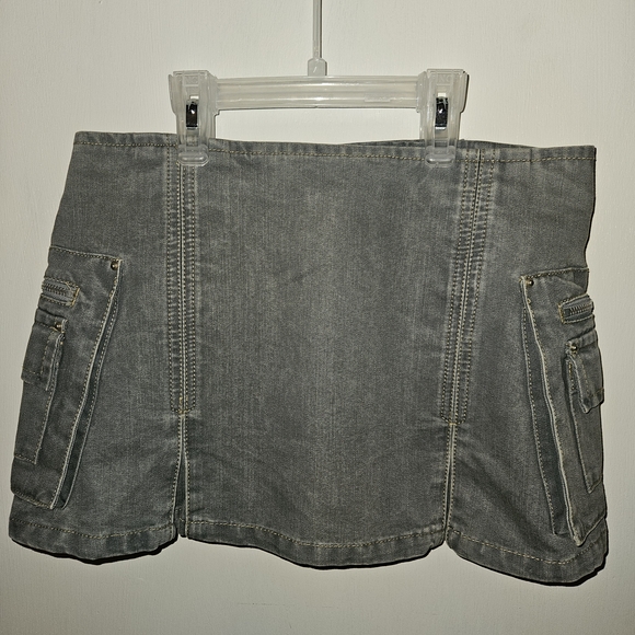 Billabong Gray Mini Skirt - Picture 2 of 4